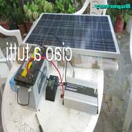 impianto fotovoltaico batterie usato