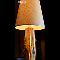 lampade legno usato