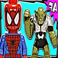 lego super heroes spiderman usato