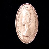 moneta penny 1966 usato