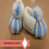 scarpette lana neonati usato