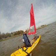vela kayak usato