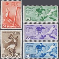 francobolli regno calcio 1934 usato