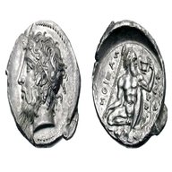 monete antiche argento usato