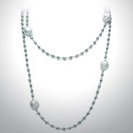 collane perle argento usato