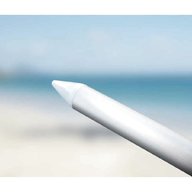 ombrellone spiaggia alluminio usato