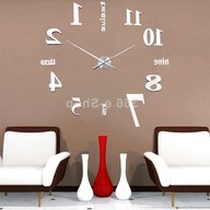 orologio parete adesivo usato