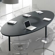 tavolo riunioni ovale usato