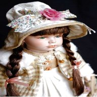 bambola collezione porcellana usato