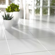 piastrelle pavimento bianche usato