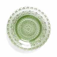 piatti vetro verde usato