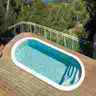 piscina ovale usato