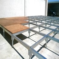 struttura palco modulare usato