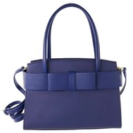 borsa fiocco blu usato