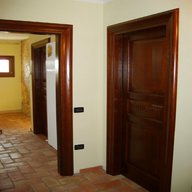 porte interne legno massello usato