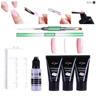 kit unghie gel crystal nails usato