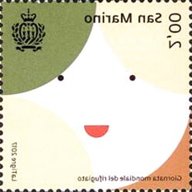 francobolli san marino 1970 usato