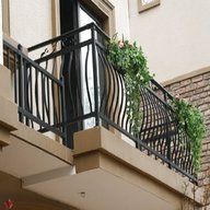 ringhiera balcone ferro usato