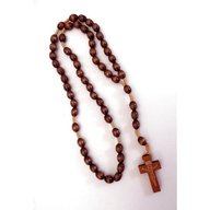 grande rosario resina usato