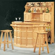 bancone bar legno casa usato