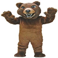 costume mascotte orso usato