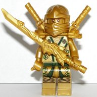 lego ninjago ninja d oro usato