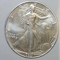 1 dollaro argento 1990 usato