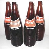 bottiglie vetro cocacola anni 70 usato