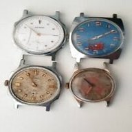 orologi russi craba carica manuale usato