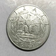 2 lire 1939 magnetica usato