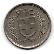 5 franchi 1970 usato