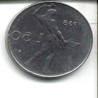 50 lire 1958 usato