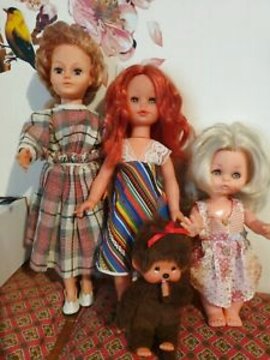 bambole di plastica anni 60