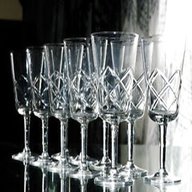 bicchieri cristallo antico usato