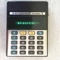 calcolatrice canon palmtronic usato