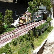 diorama ferroviario usato