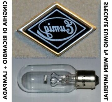EUMIG P8 Proiettore-ricambi/Riparazioni o Steampunk Lampada Base 