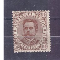 francobolli regno 1889 usato