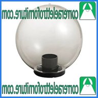 lampada globo giardino diametro 500mm usato