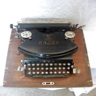 macchina scrivere adler usato