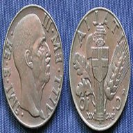 moneta vittorio emanuele iii 1942 usato