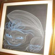 novella parigini gatti serie blu carboncino usato