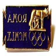 olimpiadi roma 1960 spilla usato