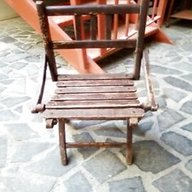 sedie pieghevoli legno reguitti usato