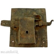 vecchie serratura usato