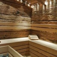 sauna legno usato