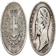 5 lire 1859 emanuele usato