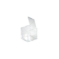 scatola plexiglass bomboniere 8x8x4 usato