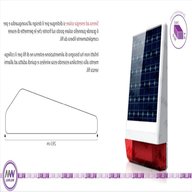 sirena wireless solare usato