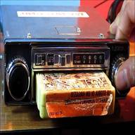 cassette stereo 8 mangianastri usato